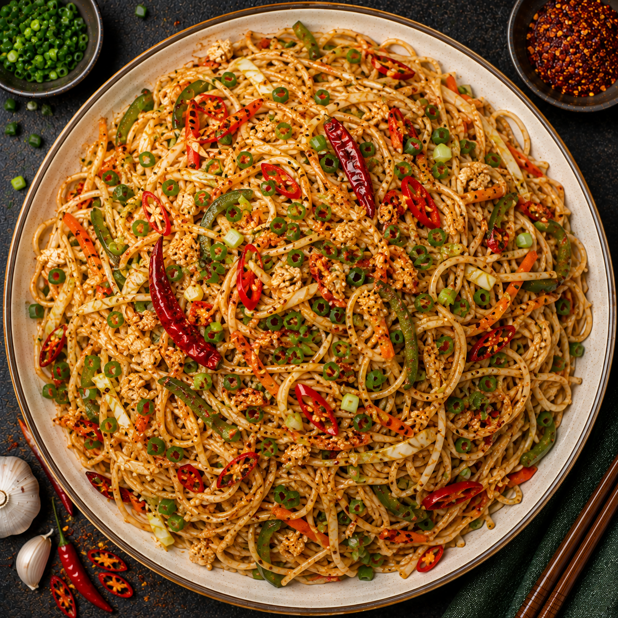 Chilli Garlic Noodles